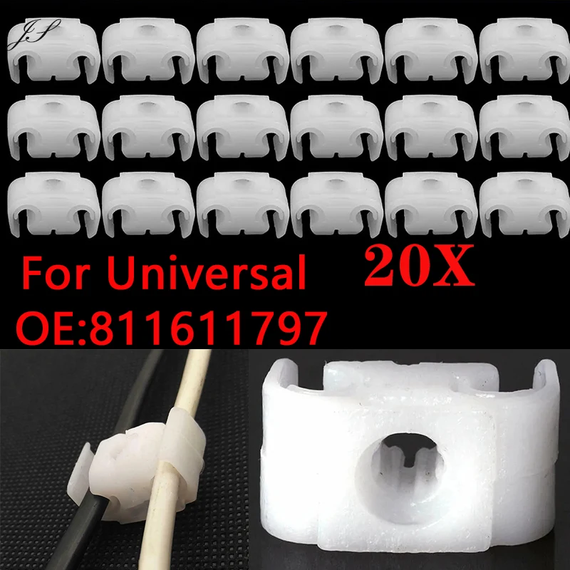 Car Brake Line Hose Clips Doub - огляд і ціна Golf Equipment Holder