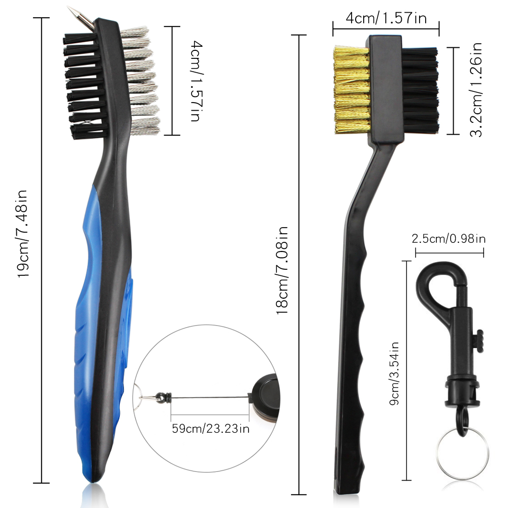 2Pcs/Set Golf Club Brush Golf  - огляд і ціна Golf Equipment To Improve Your Game