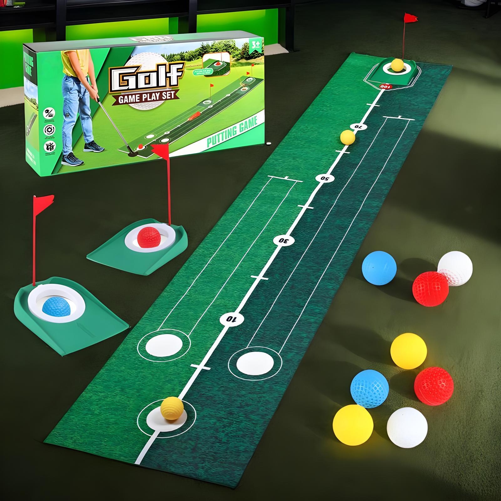 Indoor Putting Green Golf Putt - огляд і ціна Golf Equipment Kids