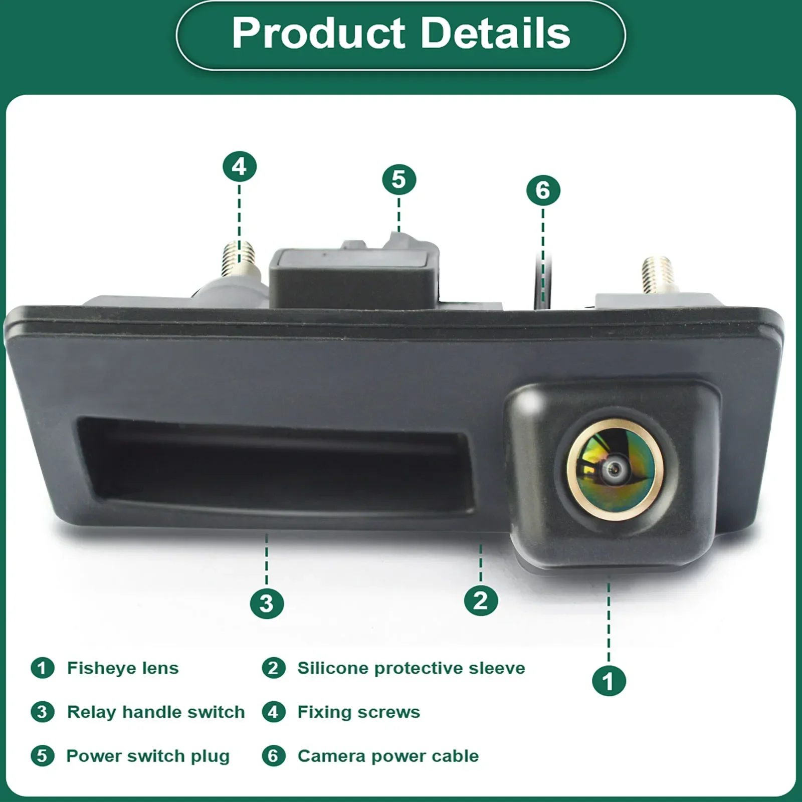 QXNY AHD CVBS  Backup Camera V - огляд і ціна Golf Equipment Used