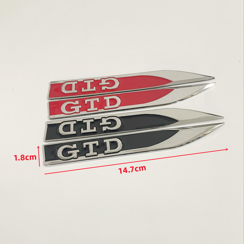 1Pair 3D Metal Car Fender Badg - огляд і ціна Golf Equipment Used