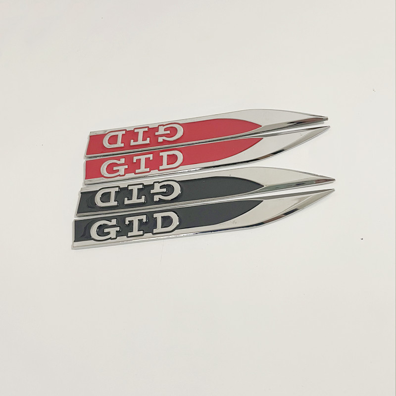 1Pair 3D Metal Car Fender Badg - огляд і ціна Golf Equipment Used