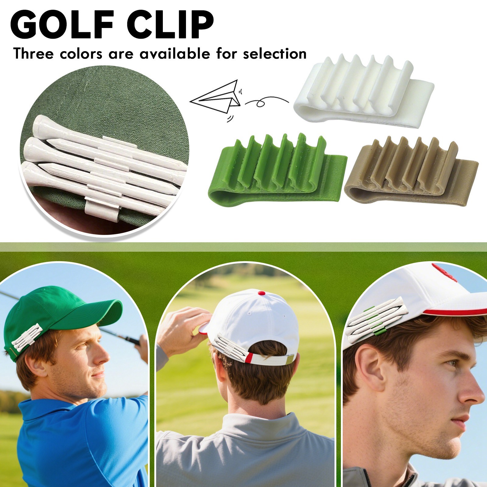 Hat Clip Golf Seat Holder Fits - огляд і ціна Golf Equipment Holder