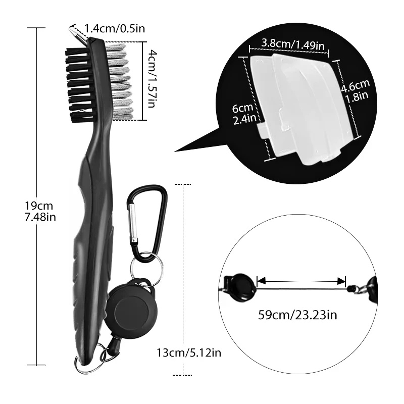 1-4Pcs Golf Groove Cleaning Br - огляд і ціна Golf Equipment To Improve Your Game